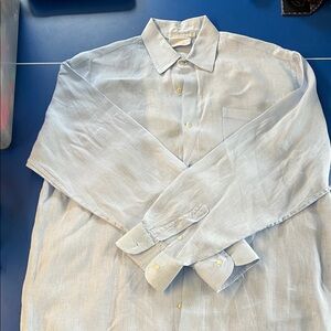 Classic Light Blue Button Down Shirt